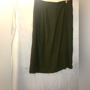 Calvin Klein semi-wrap skirt size 4